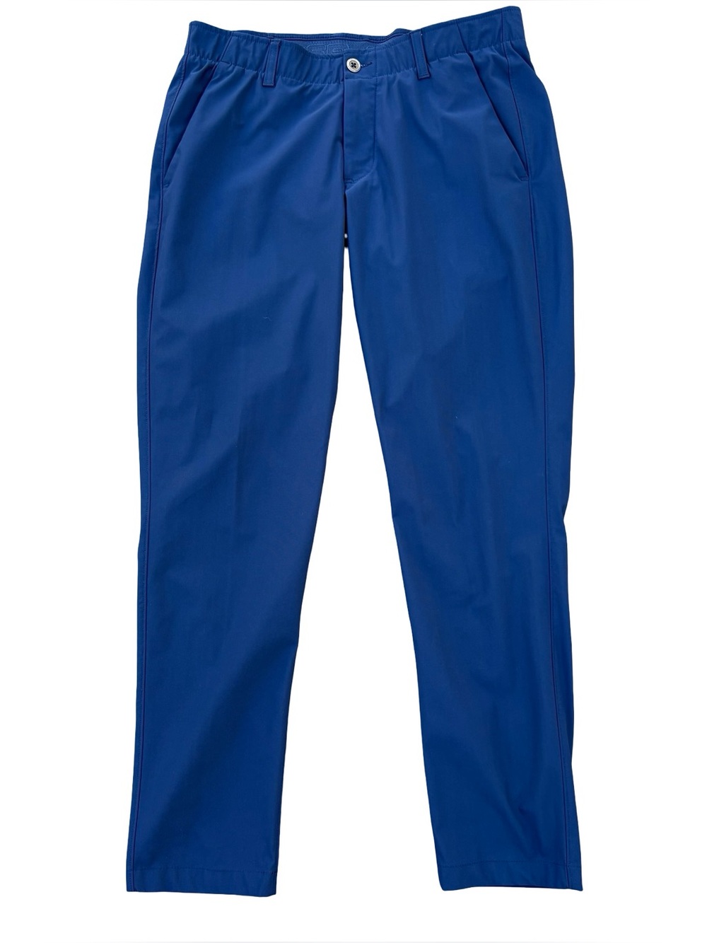 Under Armour Showdown Golf Pants Mens 34x32 Blue Performance Tapered Stretch